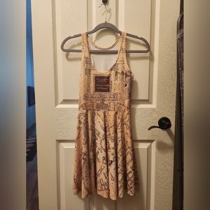 Blackmilk Marauders Map Reversible Skater Dress